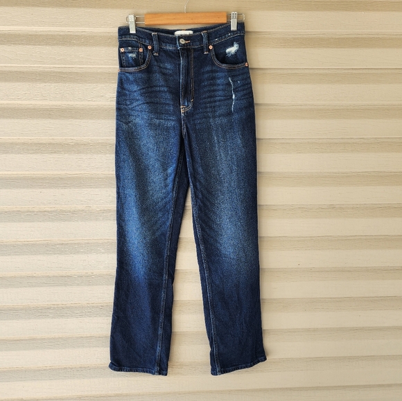 Abercrombie and Fitch The 90's straight ultra high rise jeans - Picture 13 of 13